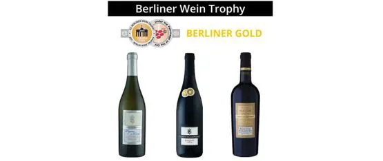 Medaglia d'oro al Berliner Wein Trophy per le nuove annate dei nostri vini Conte di Campiano!