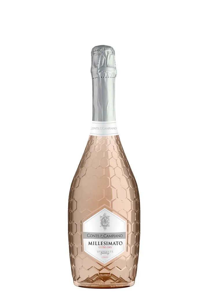 Vino spumante rosè EXTRA DRY millesimato